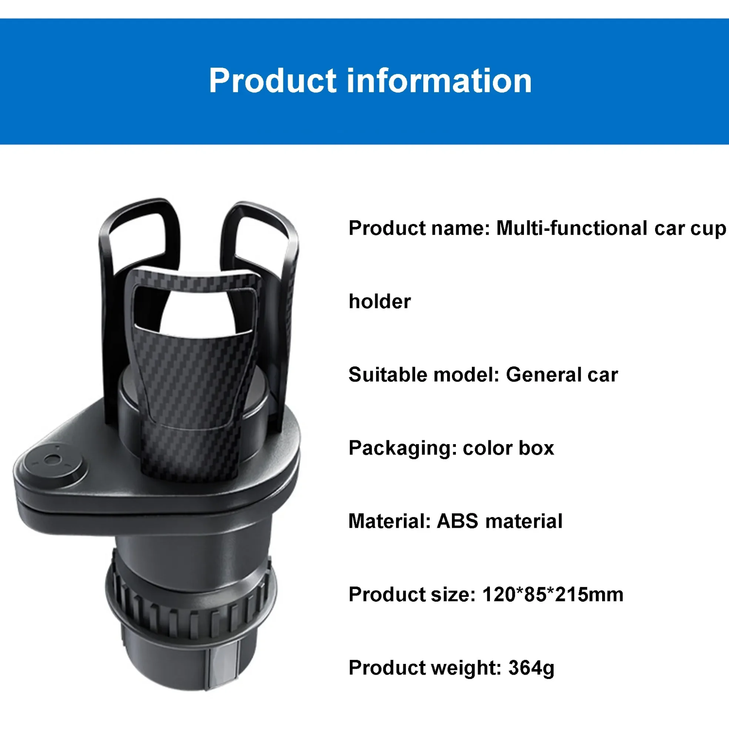Multifunctional Car Cup Holder